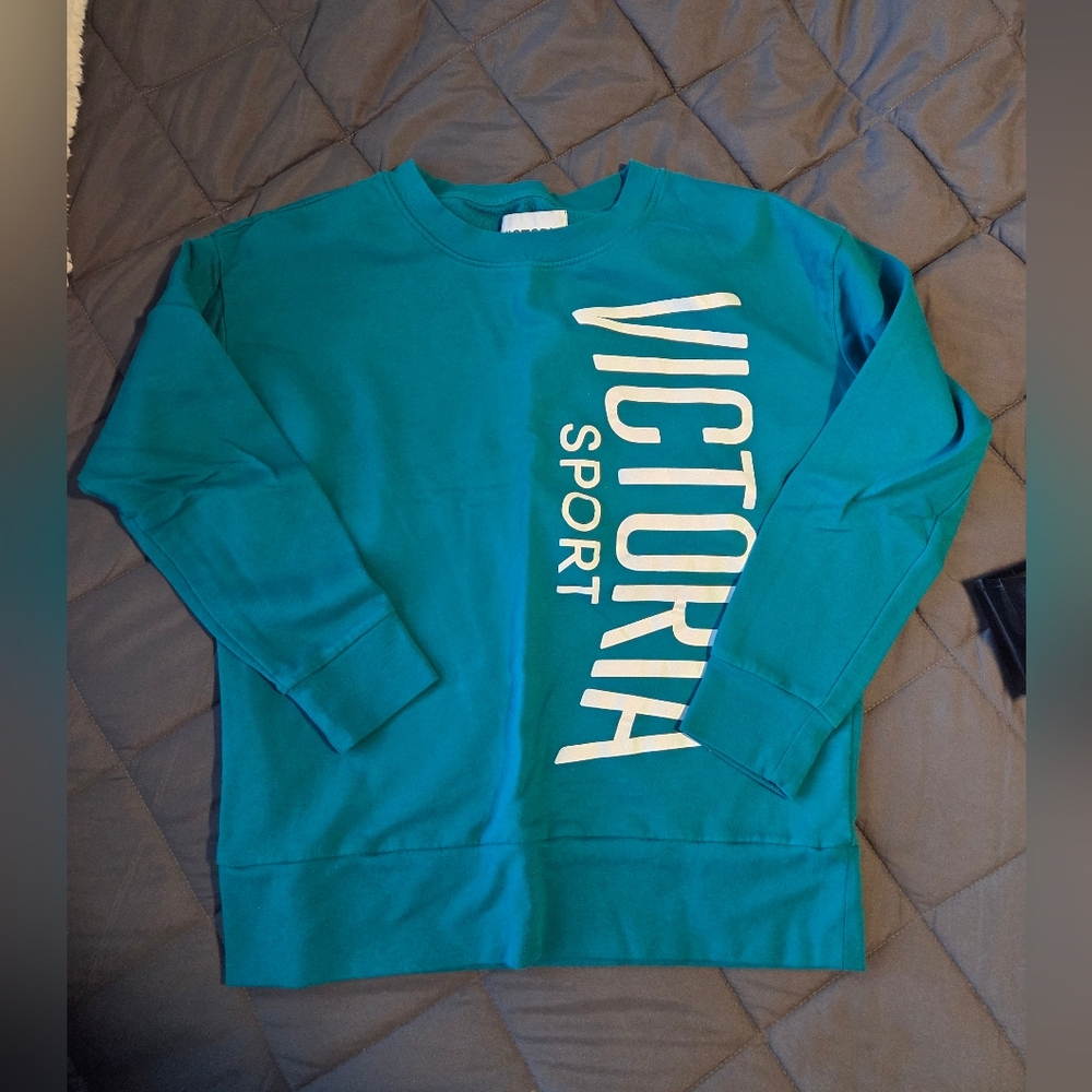 Victoria Sport Teal Sweatshirt